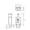 173- 73- Series 1-Pin and 5-Pin Gas Tube Protector Modules - Image 2