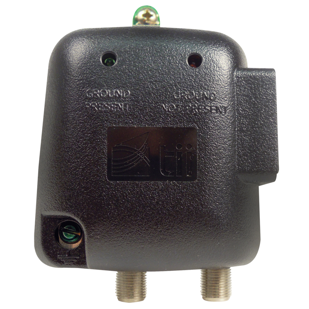 442CSE ONT Grounding Module for Coax Utilizing TwoProng Polarized AC