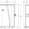 507F-SPL Series 48 Fiber Indoor/Outdoor Splice Housing - Image 3