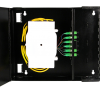 WM02BT Wall Mount Patch & Splice Fiber Enclosure 2 Plate Capacity