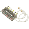 68M-2-2T Dual-Line Sealed Wire Terminal with Two Stubs